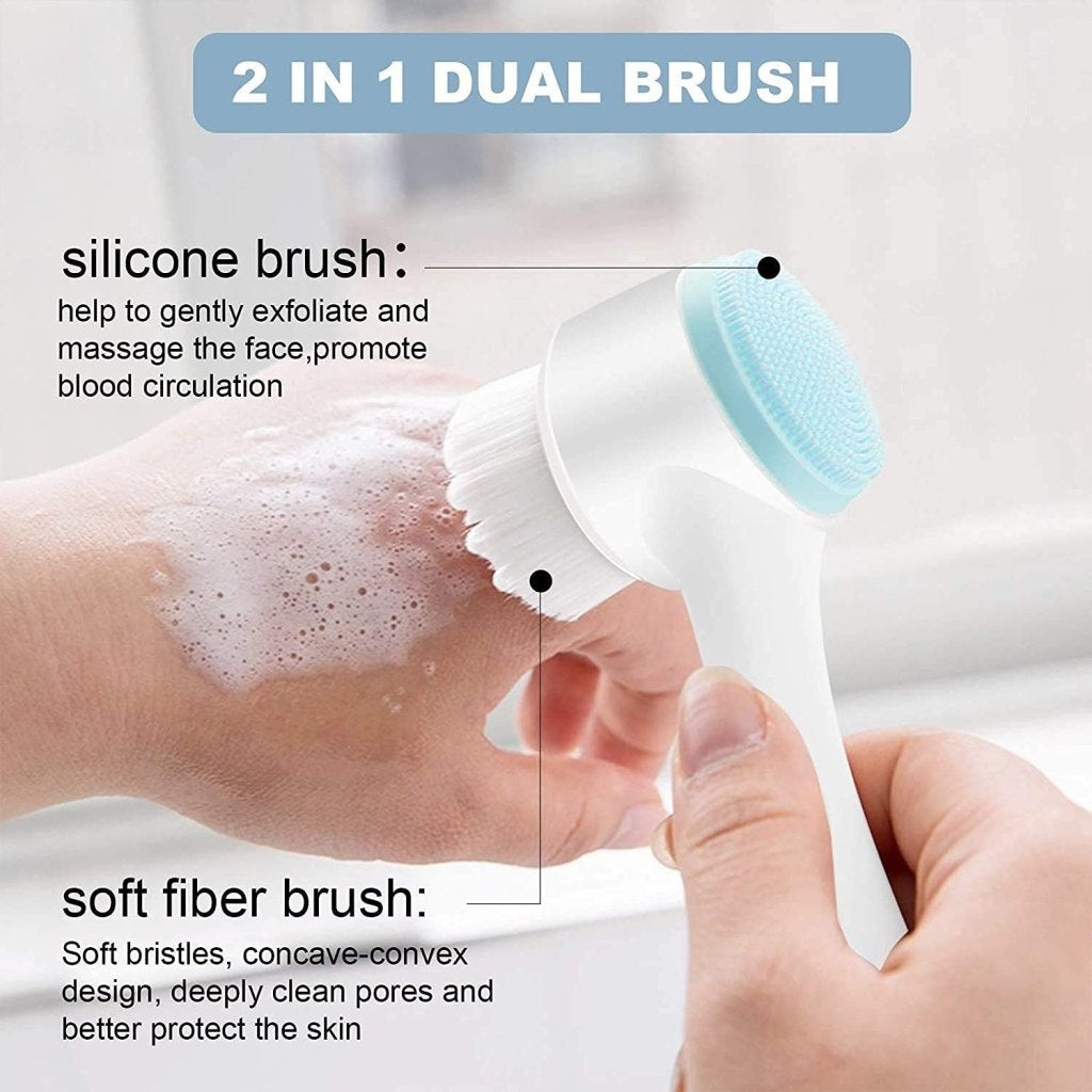 2 in 1 Face Scrubber