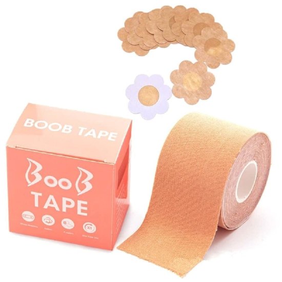 Boob Tape with 10 Nipple Cover