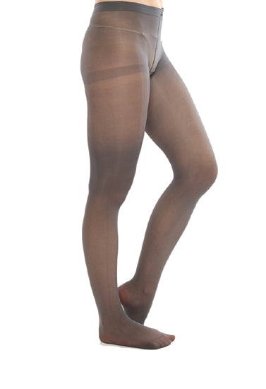 Smokey grey luxury sheer to waist pantyhose