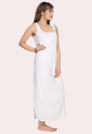 Comfortable Maxi Cotton Nighty Gown