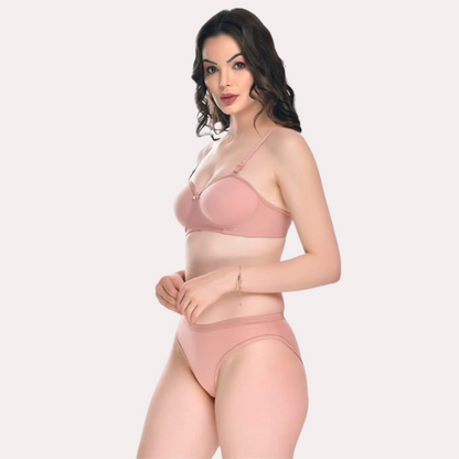 Padded Cotton Bra Panty Set for a Sexy You (2 pack)