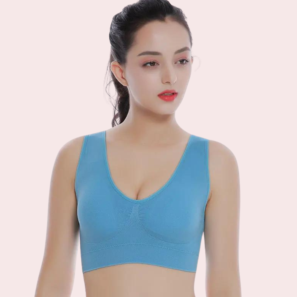 2-Pack Stylish Sports Bra Set for Girls