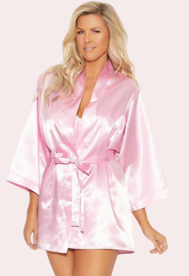 Women's Silk Robe for Intimate Nights & Daywear Glam