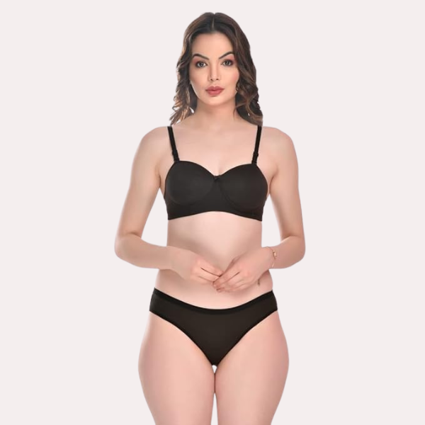 Chic and Comfy Cotton Lingerie Set (2 pack)