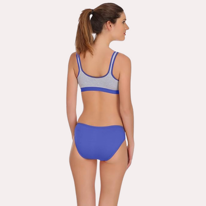 Fitness Flourish Sports Bra Panty Set (2 pack)