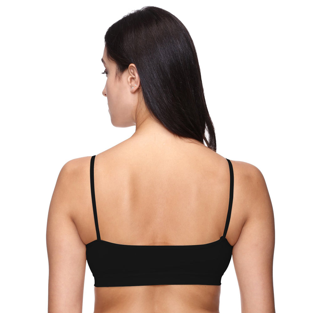 Chic & Flirty Thin Straps Sports Bra- Pack of 3